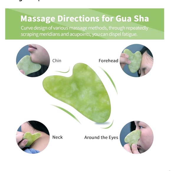 Ice Roller, Jade Roller, Gua Sha Set - Picture 9 of 12
